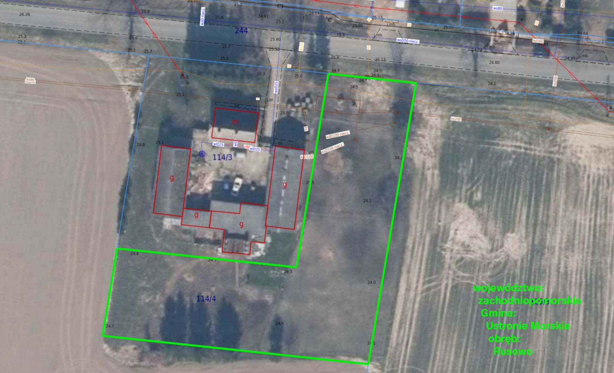 Oferta sprzedaży działki budowlanej w Rusowie (80)