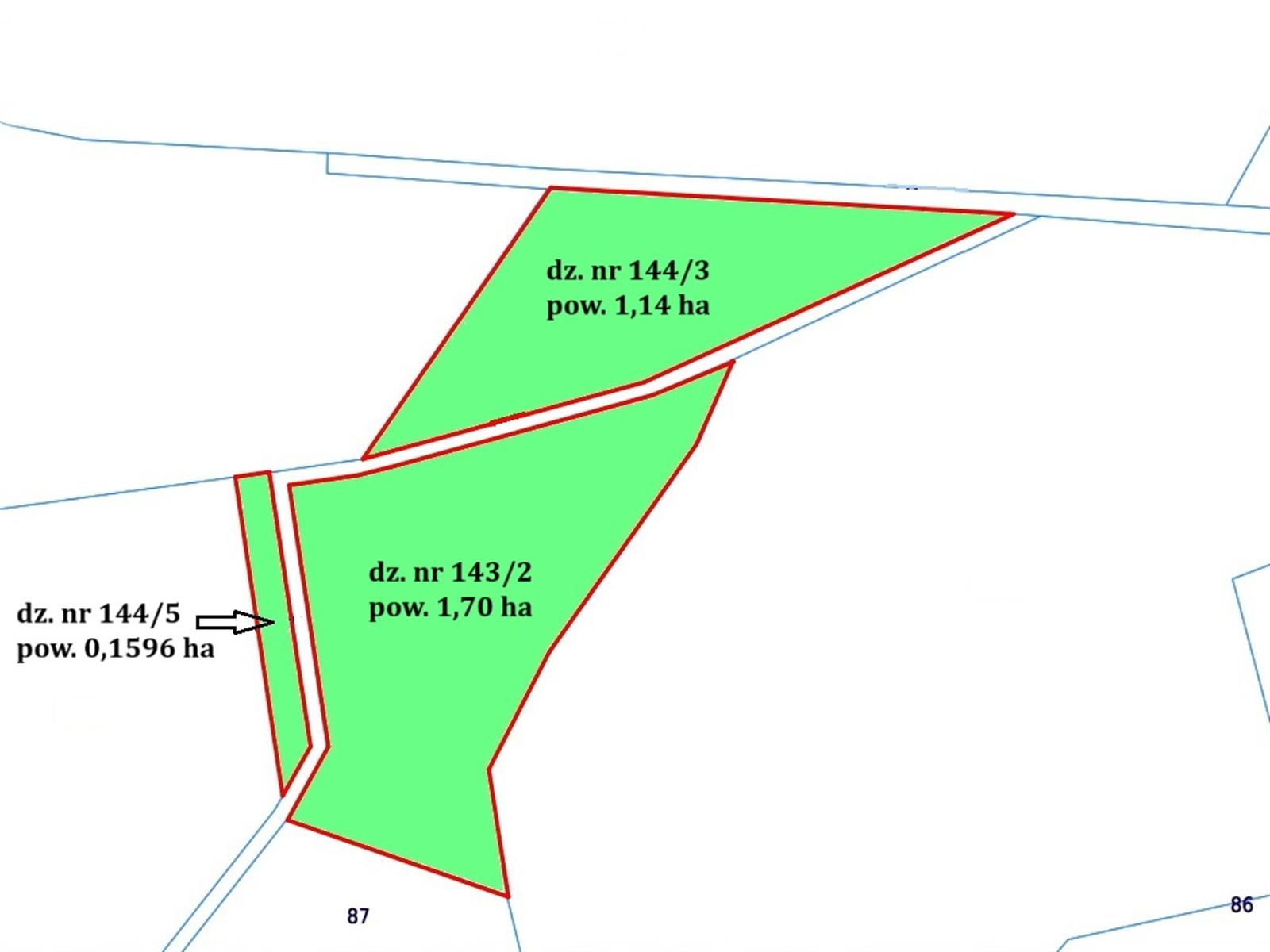 Działka rolna - Ostroróg  (2)
