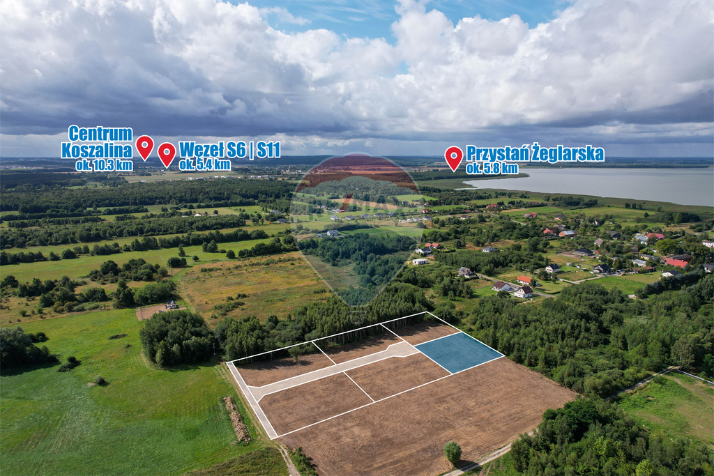 Działka budowlana 1592 m²: Koszalin Łabusz  94/23 (4)