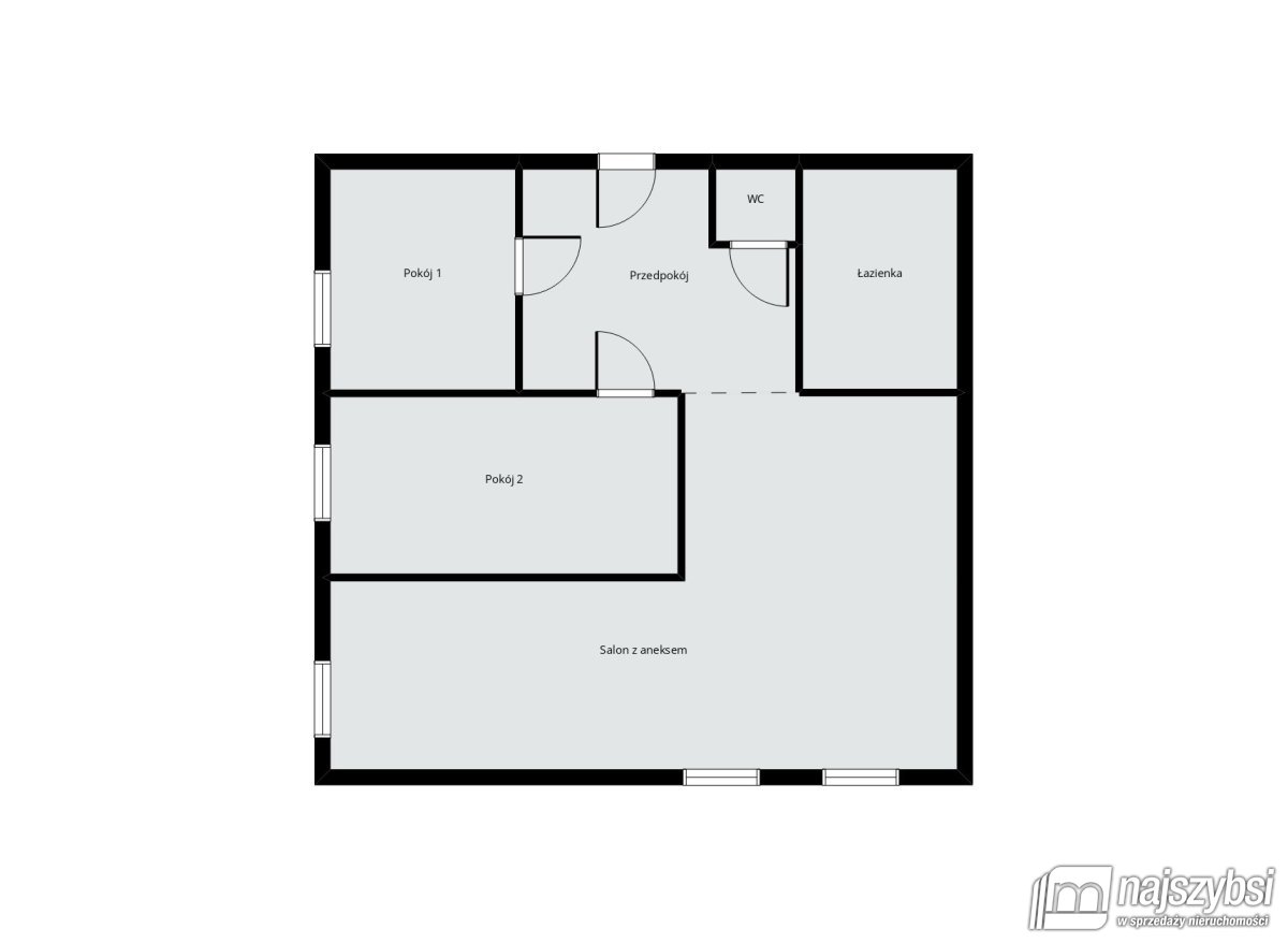 KOSZALIN- 3 POK. MIESZKANIE W CENTRUM MIASTA (14)