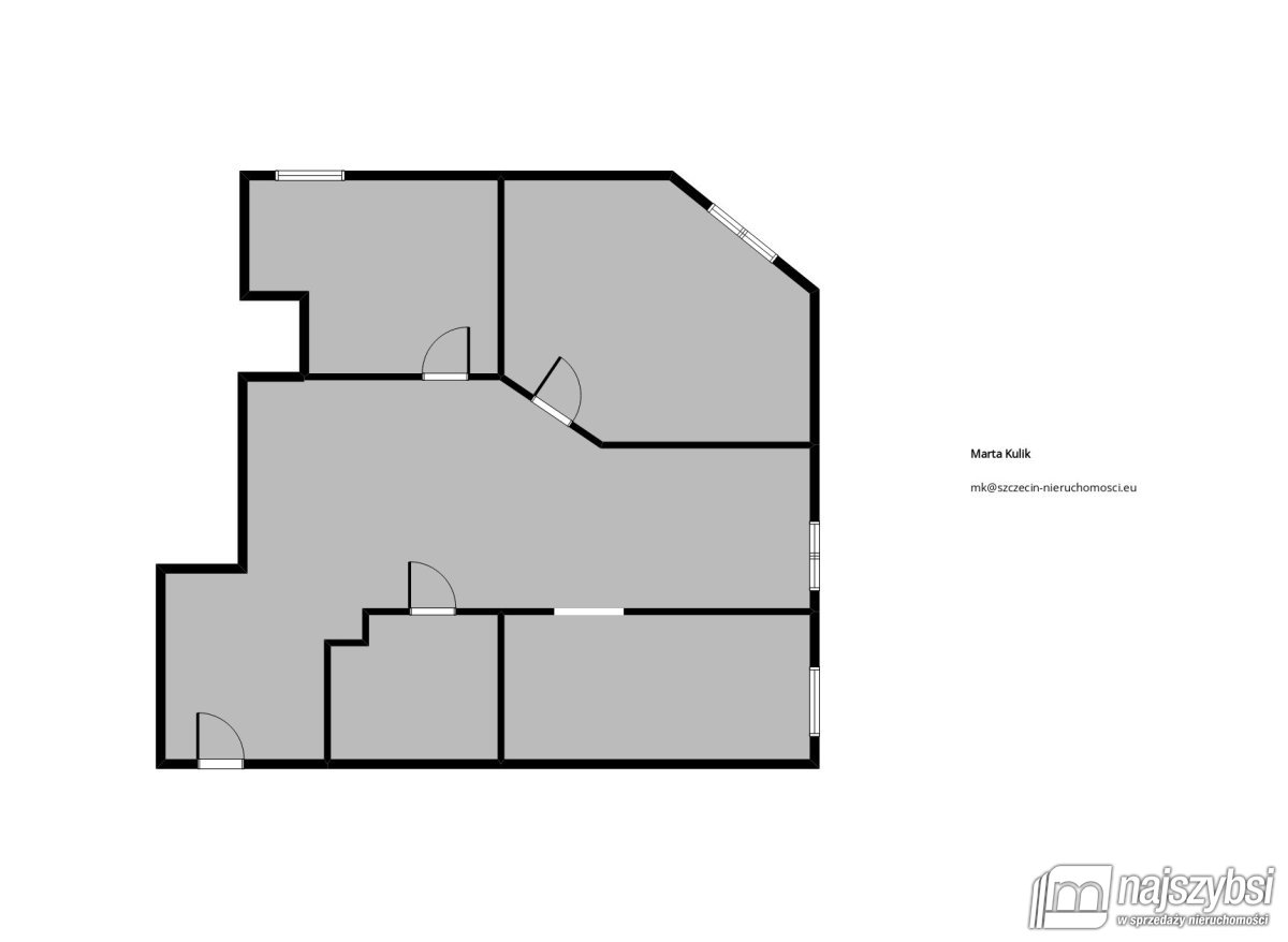 Szczecin – Funkcjonalne mieszkanie na poddaszu (11)