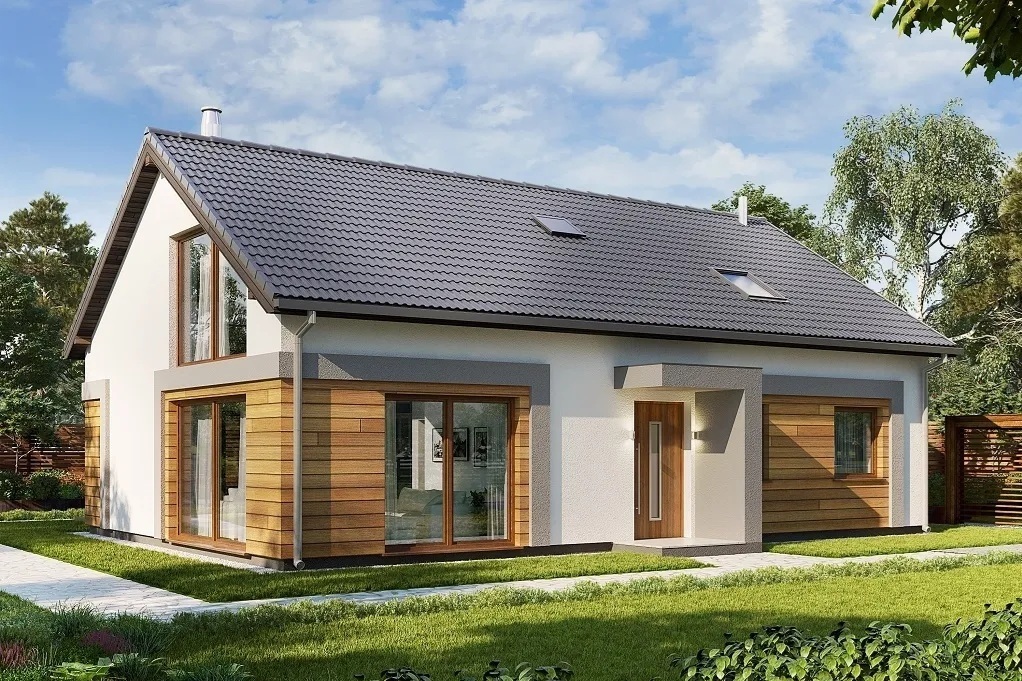 Nowy dom w sąsiedztwie lasu (gm. Stepnica) (9)