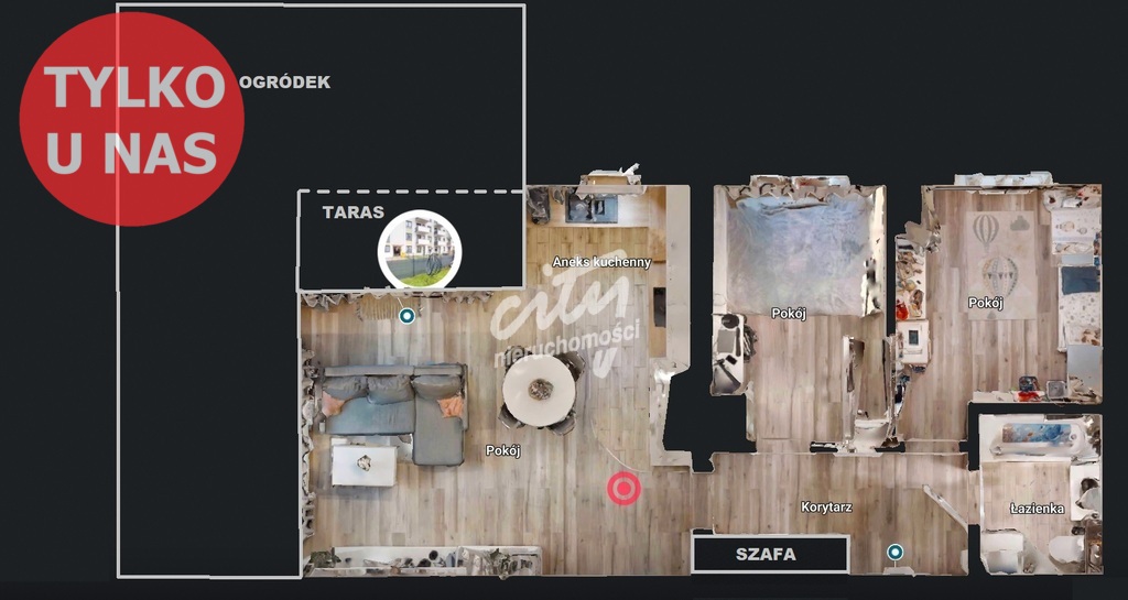 Rewelacyjne 3 pokoje z 60m2 ogródkiem na Warszewie (2)