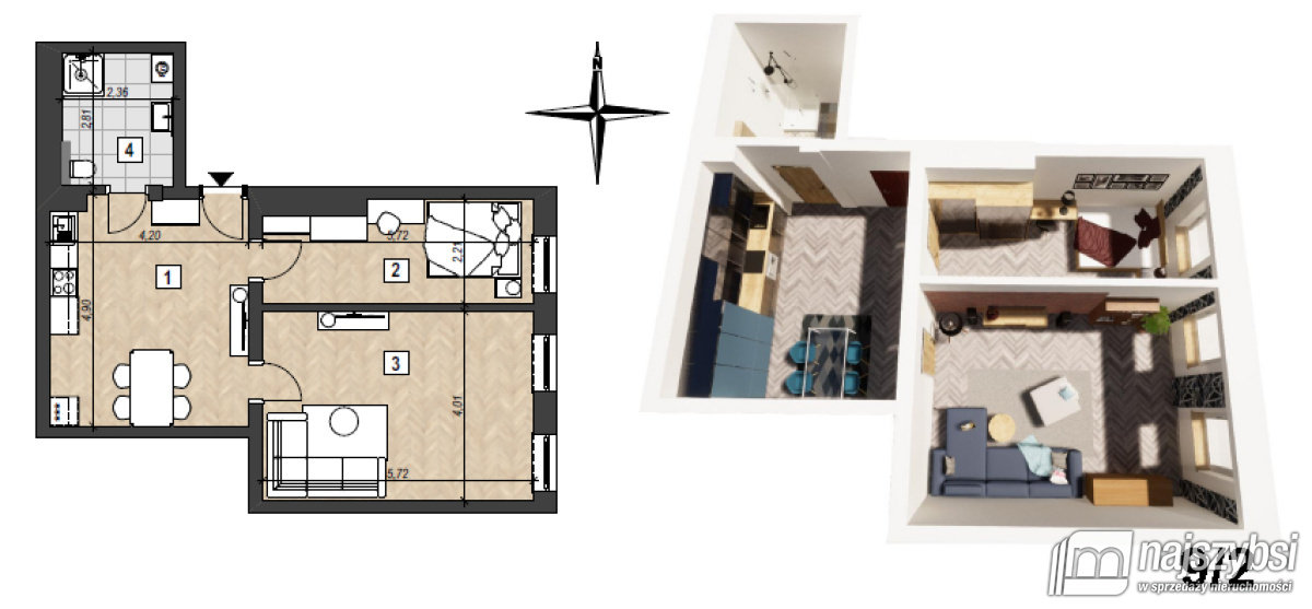 Świnoujście - apartament na Placu Wolności (20)