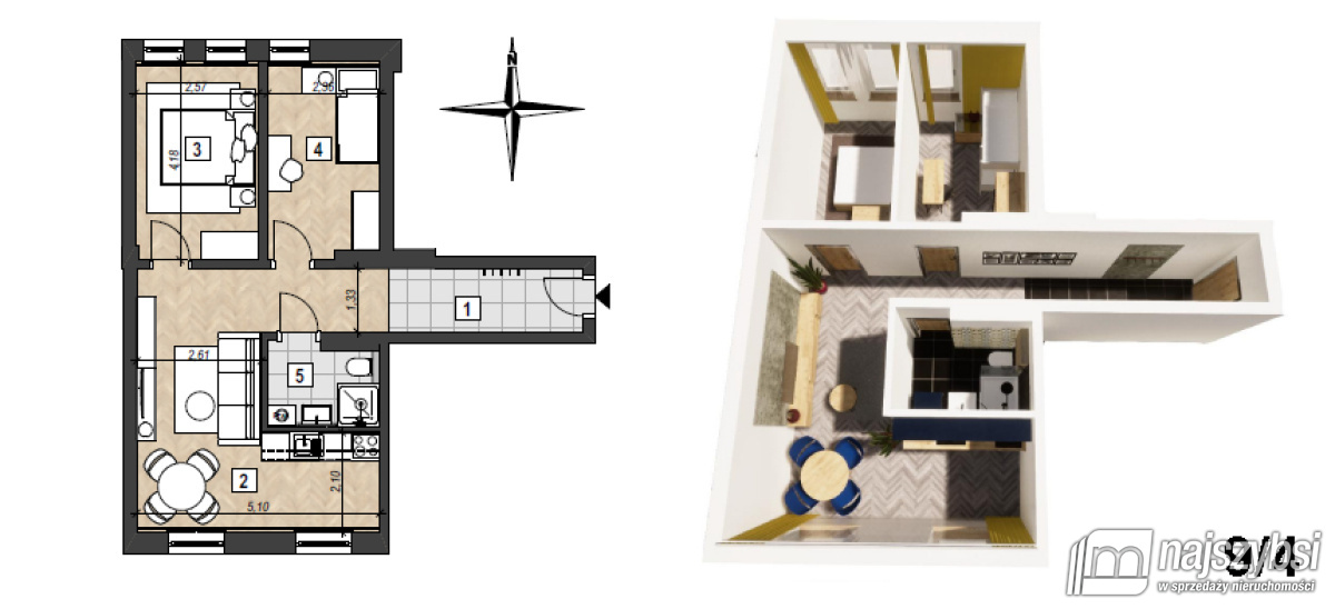 Świnoujście - apartament na Placu Wolności (21)