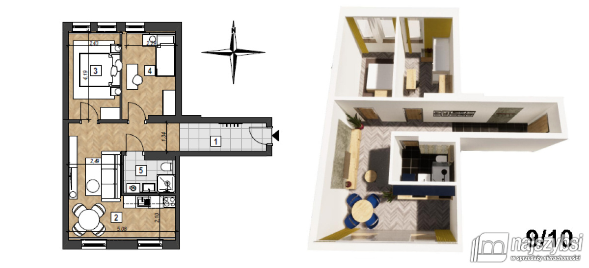 Świnoujście - apartament na Placu Wolności (24)