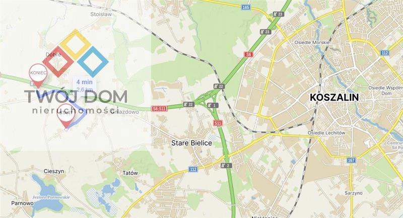 Działka z WZ o pow. 872 m2, 5,5 km od Koszalina (3)