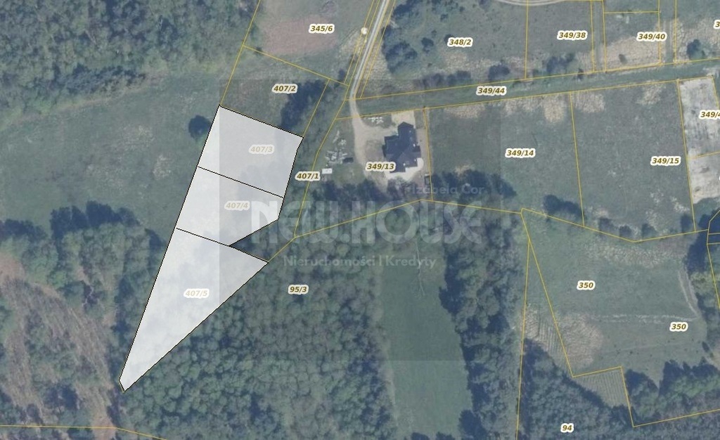 Działki z lasem Brzózki (1)