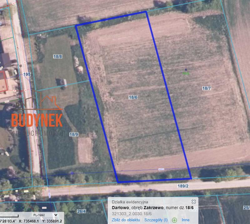 Działka budowlana - Zakrzewo  (2)
