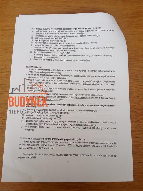 Działka budowlana - Mieszałki  (3)