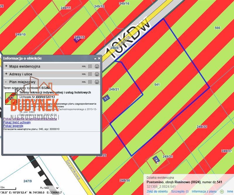 Działka budowlana - Rusinowo  (14)