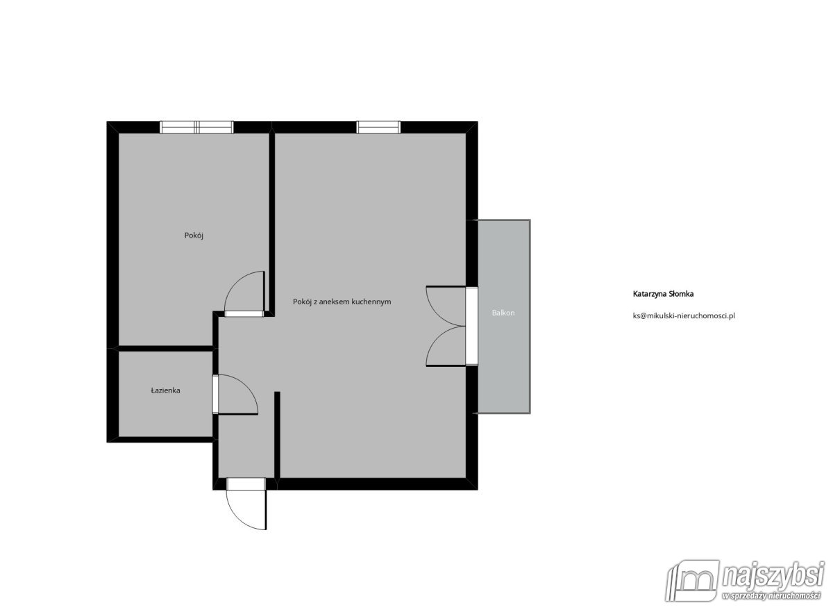 Stargard - osiedle Pyrzyckie, dwa pokoje (27)