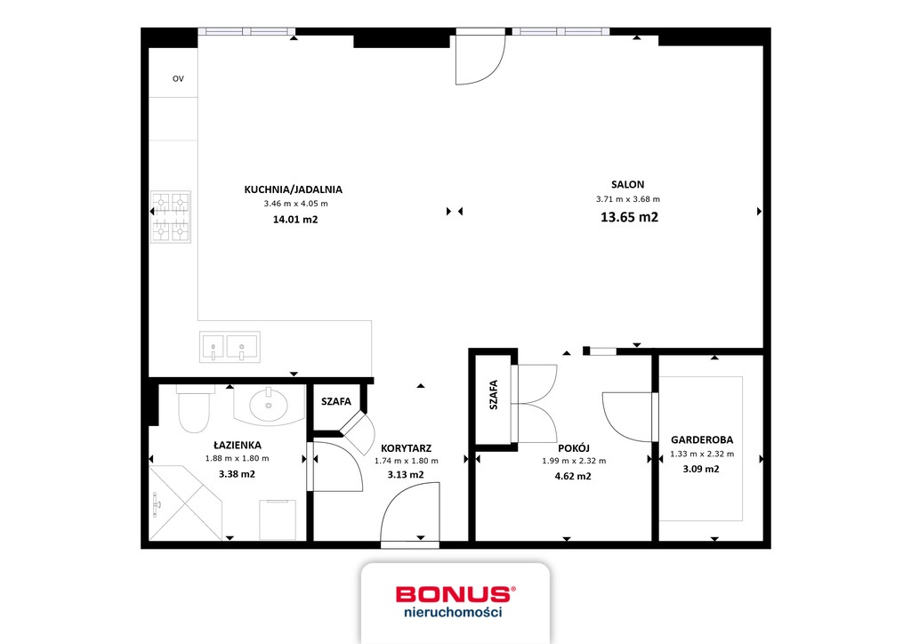 Atrakcyjny apartament z parkingiem w Świnoujściu. (5)