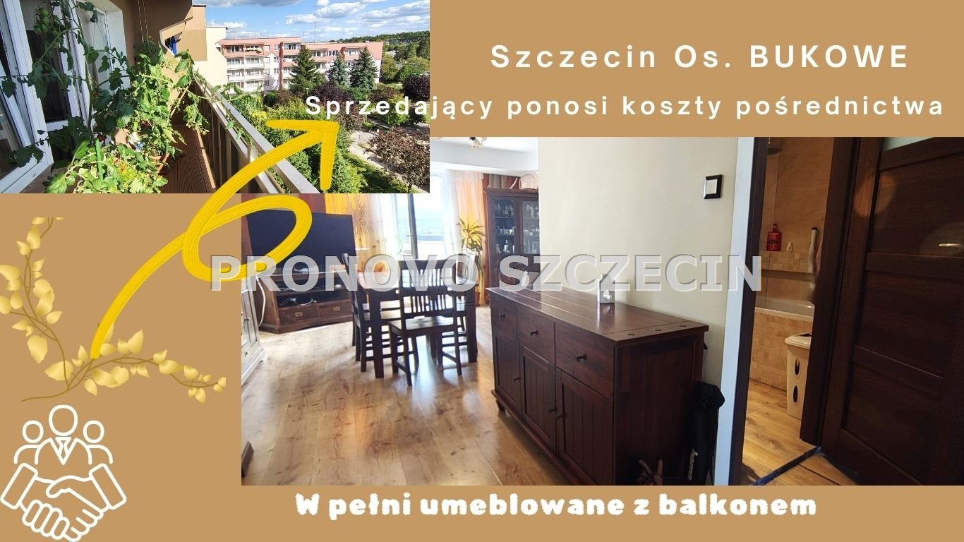 Szczecin Bukowe 3 pok. mieszkanie z balkonem  (1)
