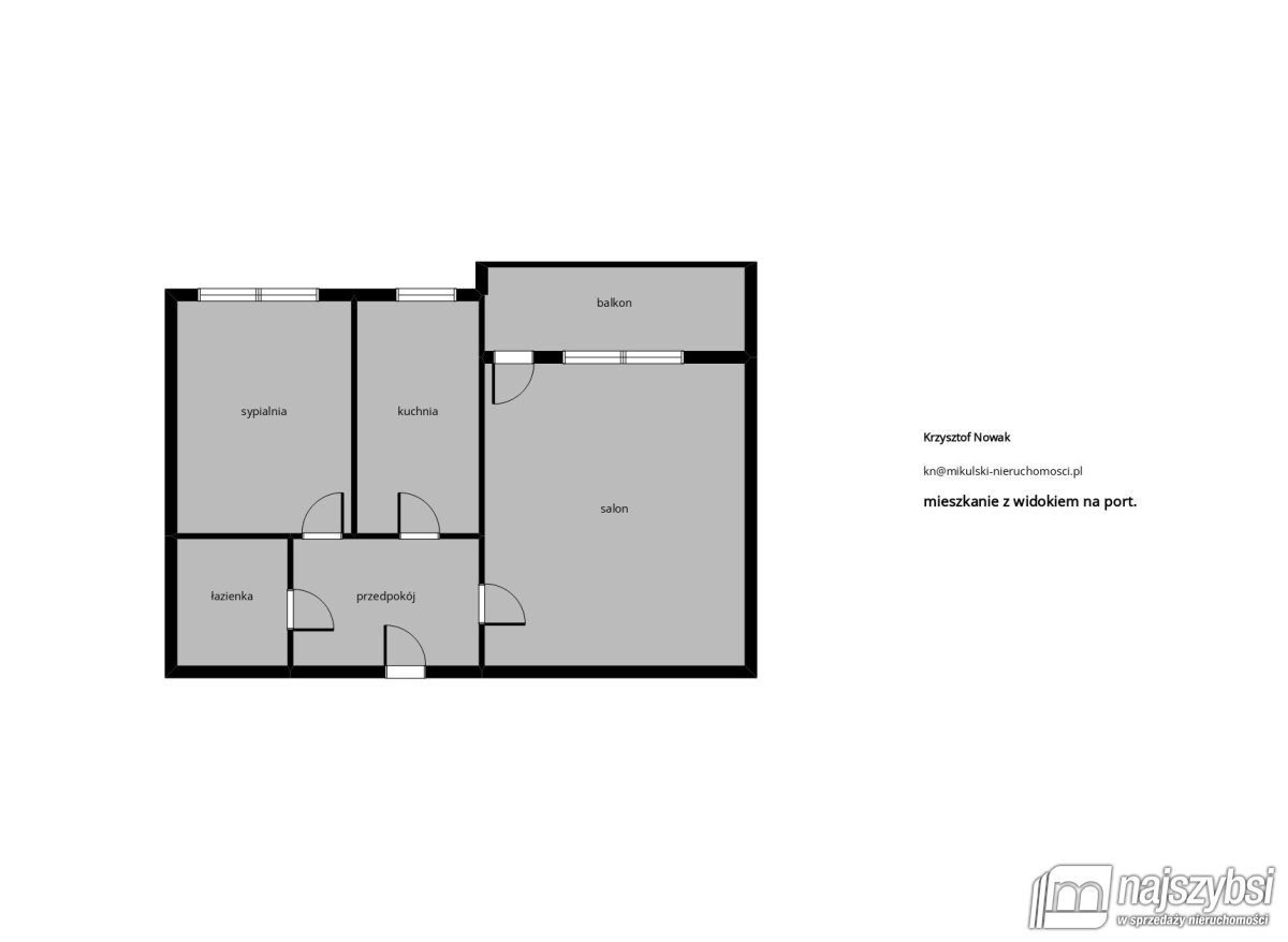 Świnoujście - mieszkanie z widokiem na port (16)