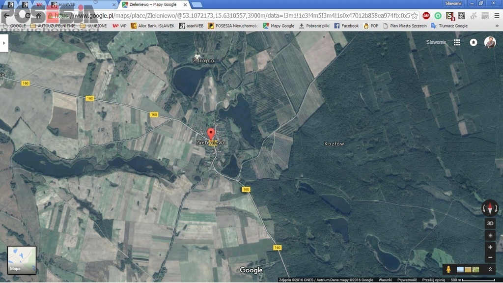 Działka budowlana nad jeziorem k/ Choszczna (2)