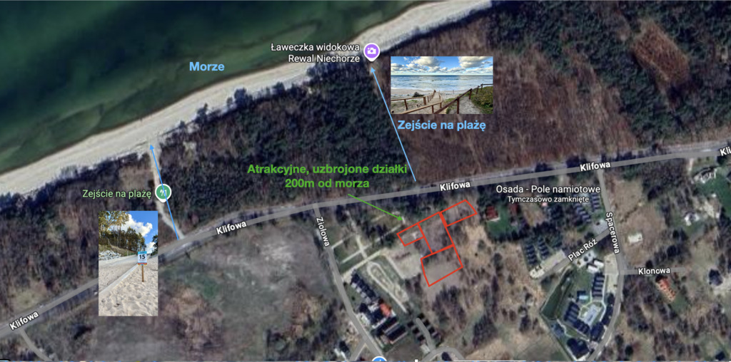 Piękne działki z planem 200m od morza w Niechorzu! (4)