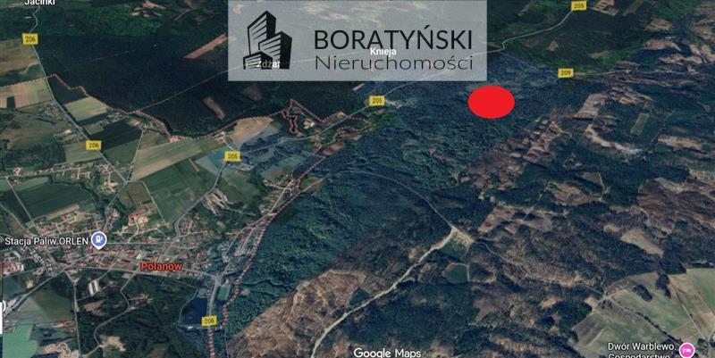 Działka z linią brzegową rzeki Grabowa (1)