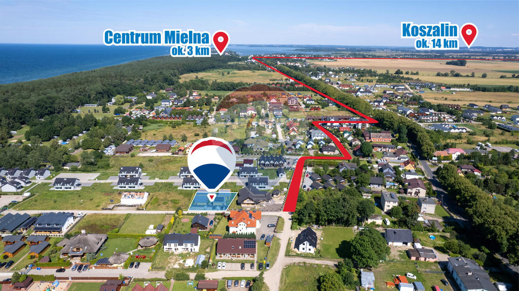 Dom 330 m od zejścia na plażę: Mielenko 1B (14)