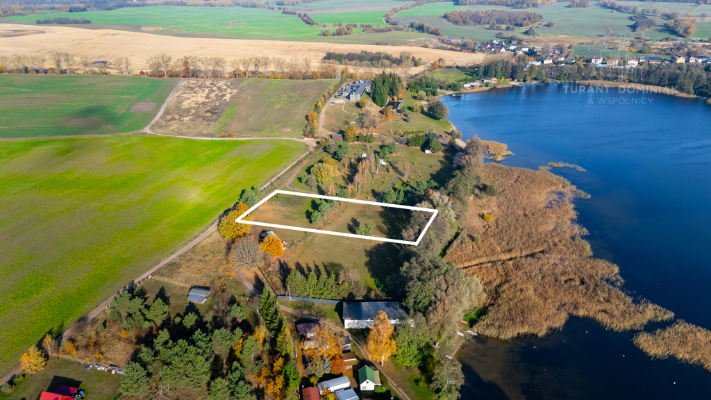 Malowniczo położona działka - jezioro Lubie (4)