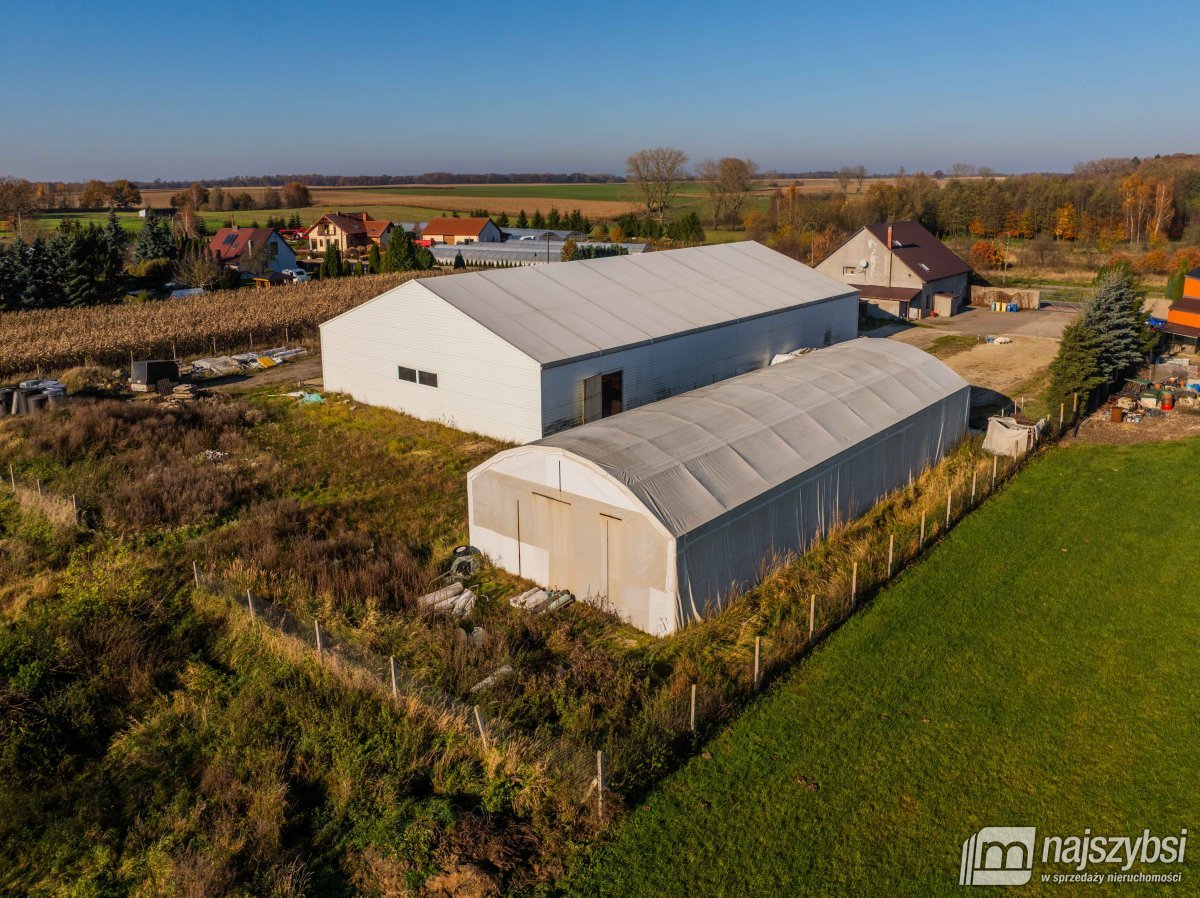 Bienice - hale  z budynkiem  mieszkalnym (10)