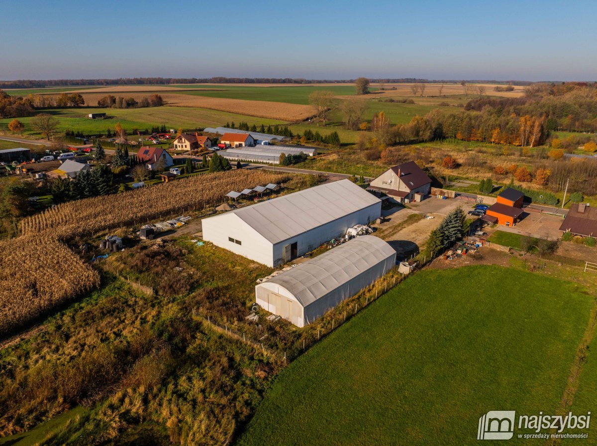 Bienice - hale  z budynkiem  mieszkalnym (7)