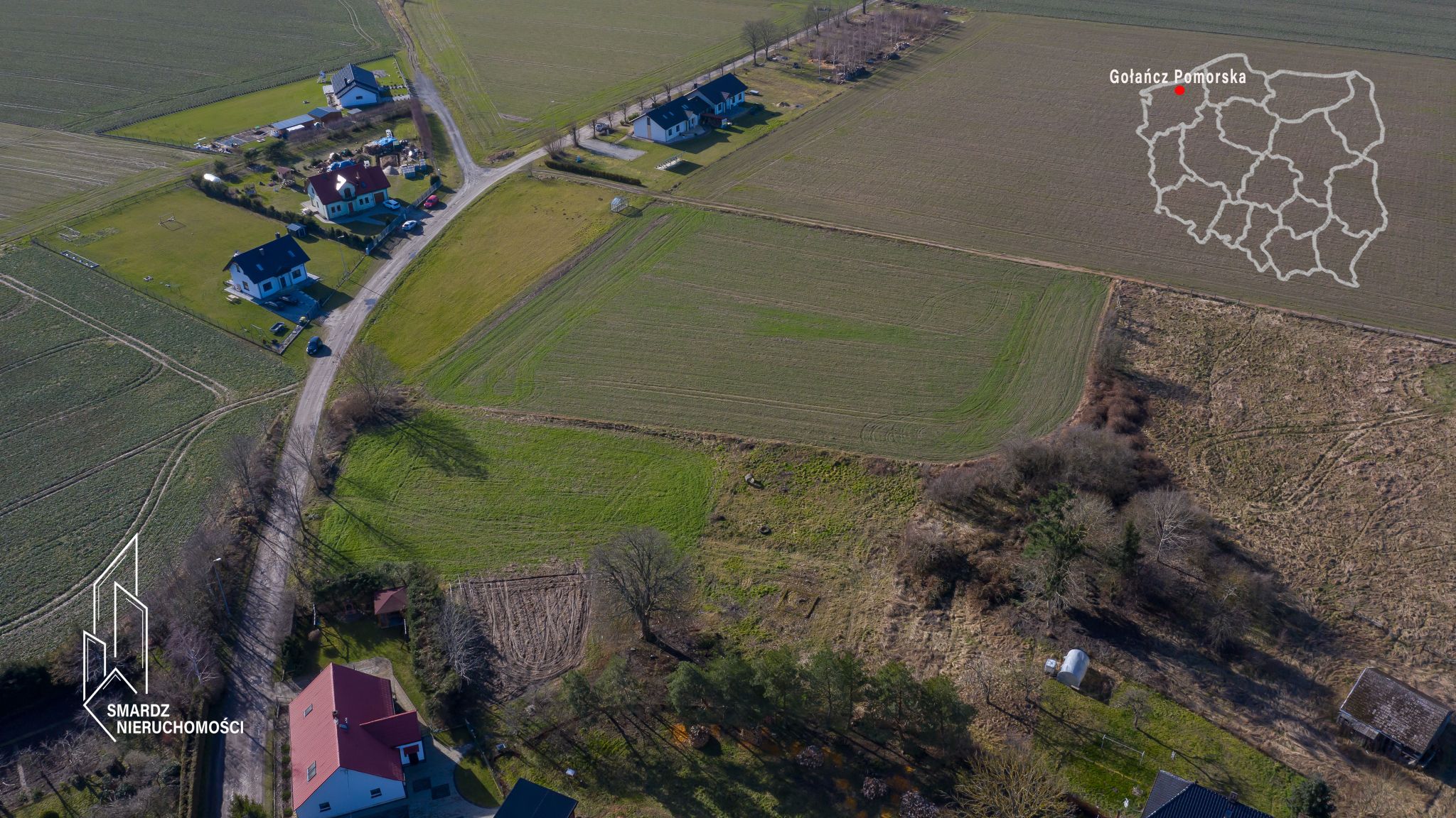 Działki budowlane, pod zabudowę mieszkaniową jednorodzinną Gołańcz Pomorska (70)