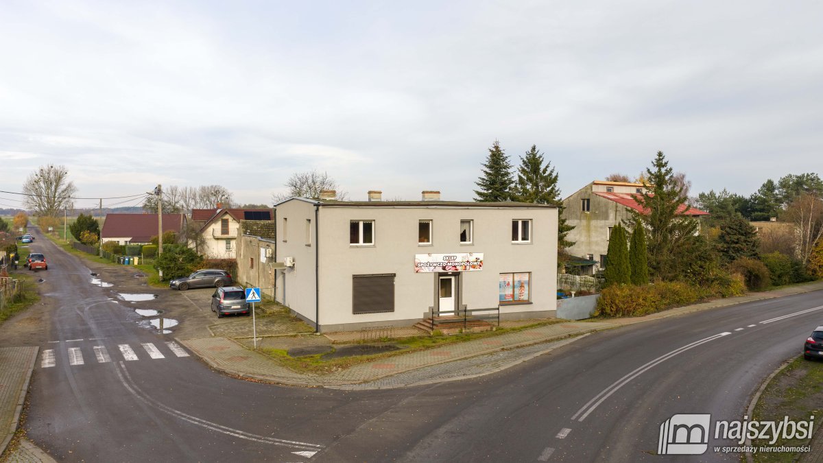 NOWOGARD-ŻABOWO DOM Z  CZĘŚCIĄ USŁUGOWĄ (1)