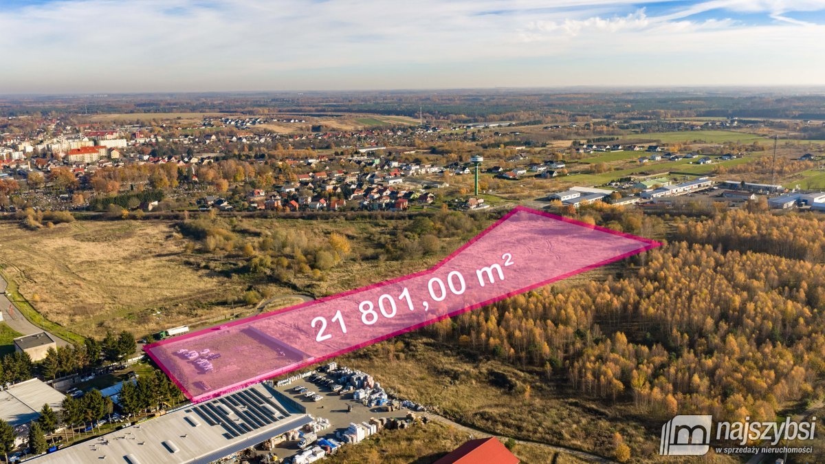 Nowogard - działka inwestycyjna przy ul. 3 Maja! (2)