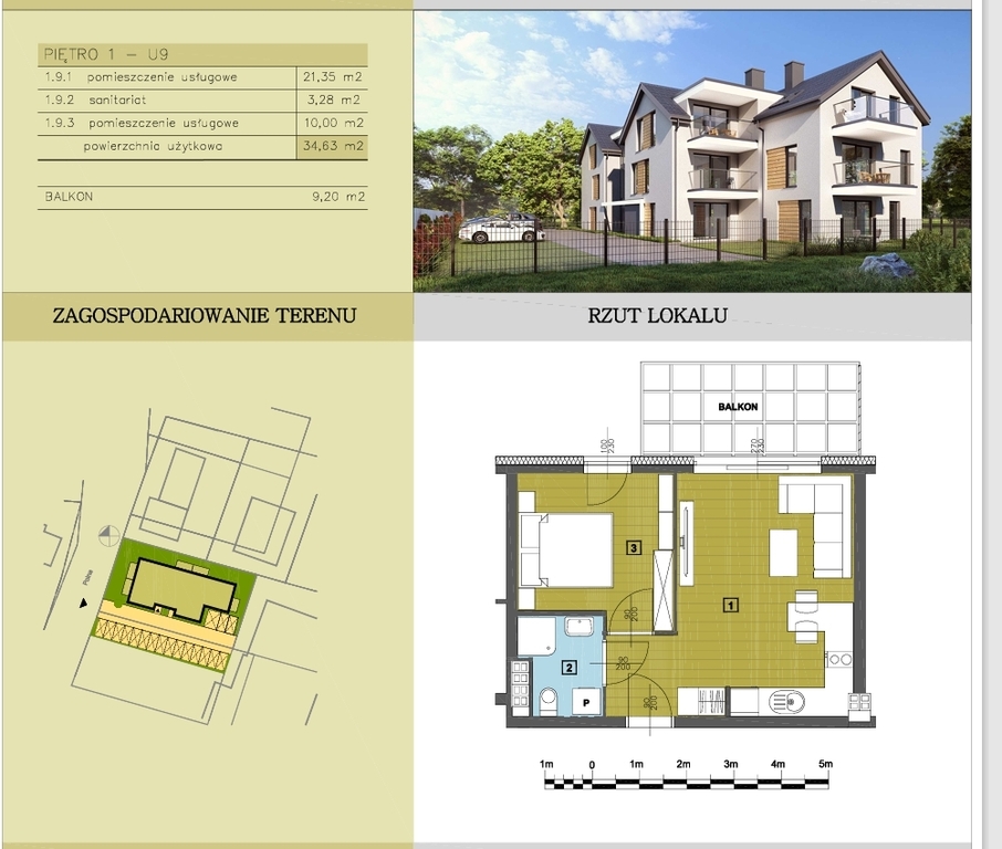 Nieruchomosc 2 pokoje nowe budownictwo (1)