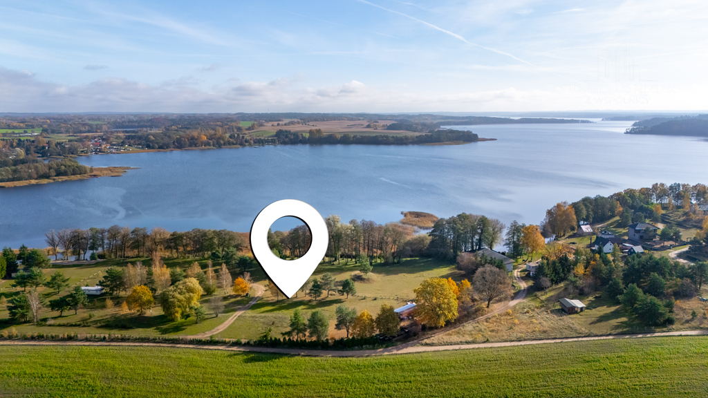 Malowniczo położona działka - jezioro Lubie (1)