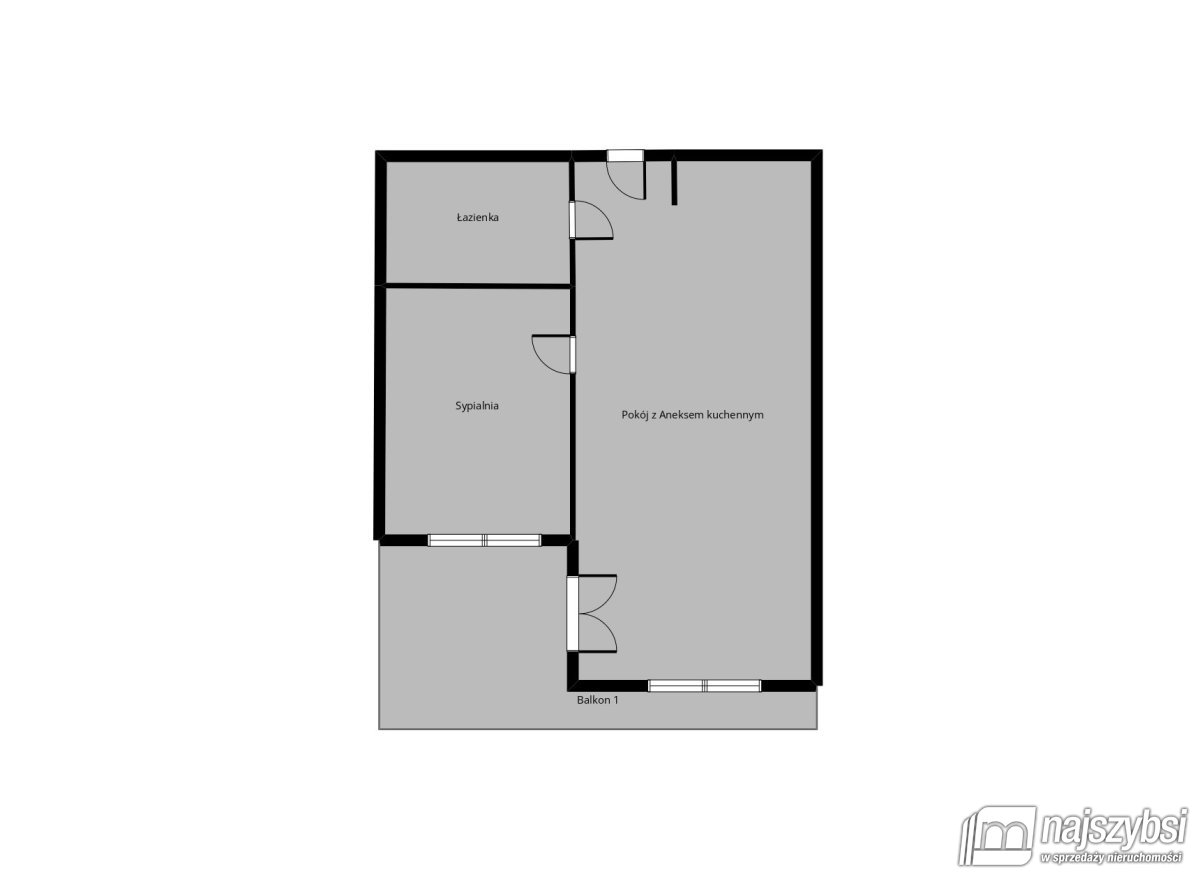 KOŁOBRZEG- WYNAJEM 2 POK. MIESZKANIE 300M OD MORZA (10)