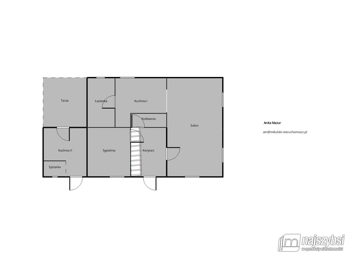 KAMOSOWO - DOM BLISKO BIAŁOGARDU Z DZIAŁKĄ 703 m² (23)