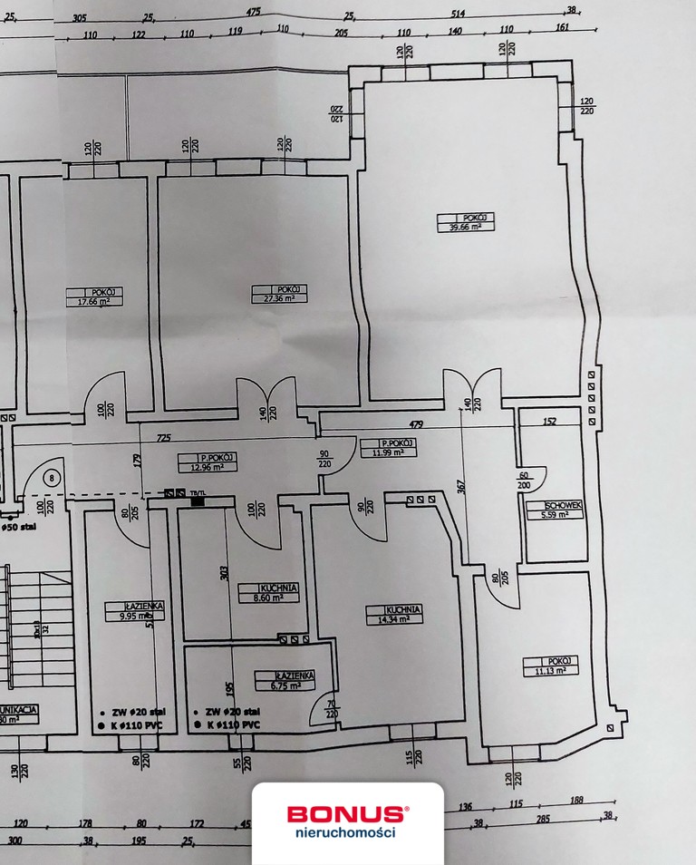 Dwustrefowe, duże mieszkanie z balkonem (16)