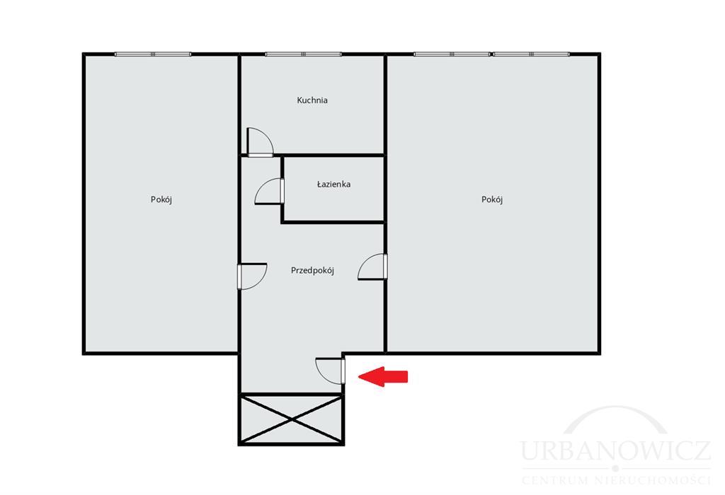 2-pok. mieszkanie na parterze, Tuwima ! (8)