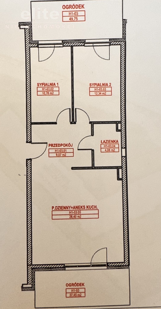 Rajkowo 3 pok, 2 ogródki, 2 miejsca postojowe (11)