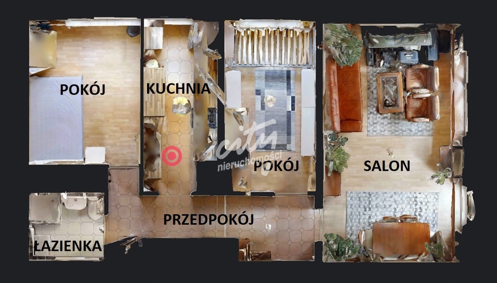 [3D] Przestronne 3 pokoje, ładny widok! (2)