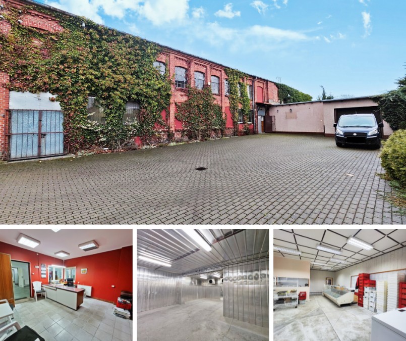 Piękny dom i duża hala. (3)