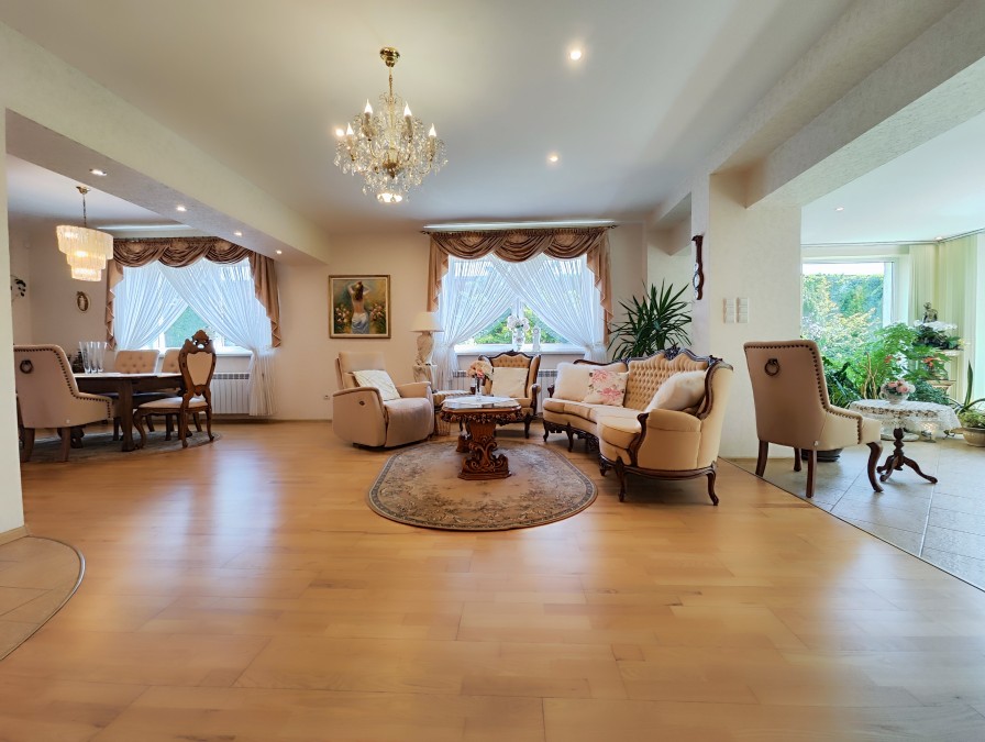 Piękny dom i duża hala. (8)