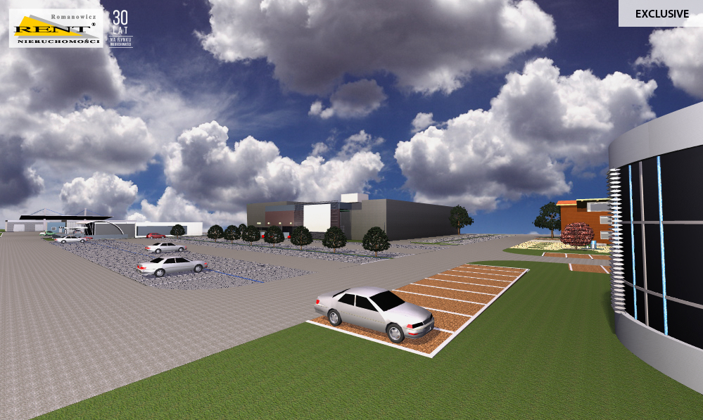 Działka komercyjna z projektem - centrum usług (4)