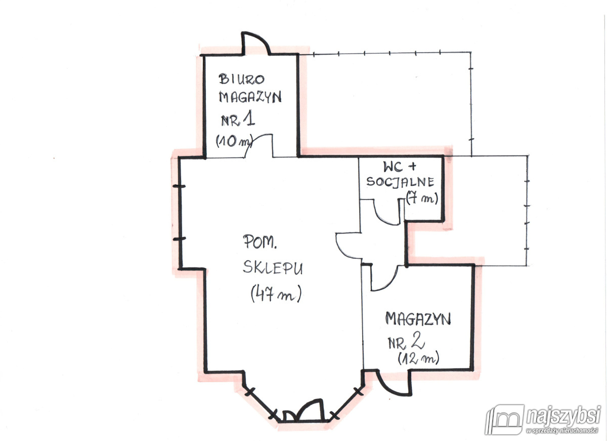 Goleniów- duży lokal handlowo-usługowy (11)
