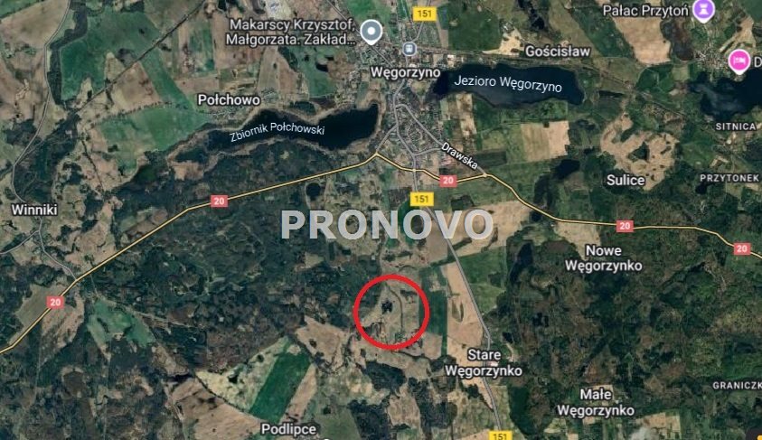 Działka rolna koło Węgorzyna (4)