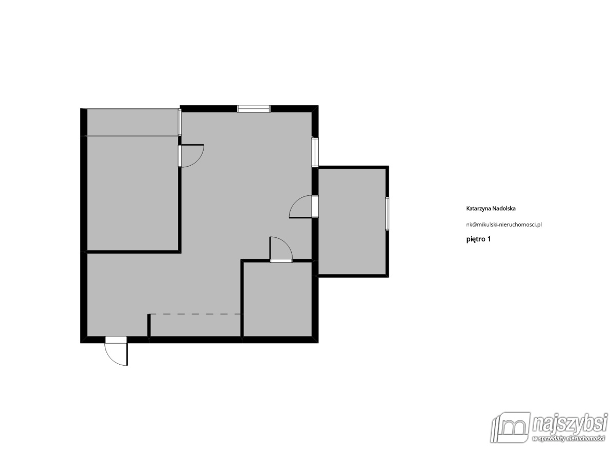 Pogorzelica - lokal mieszkalny 3 - pokojowy 50m od (18)
