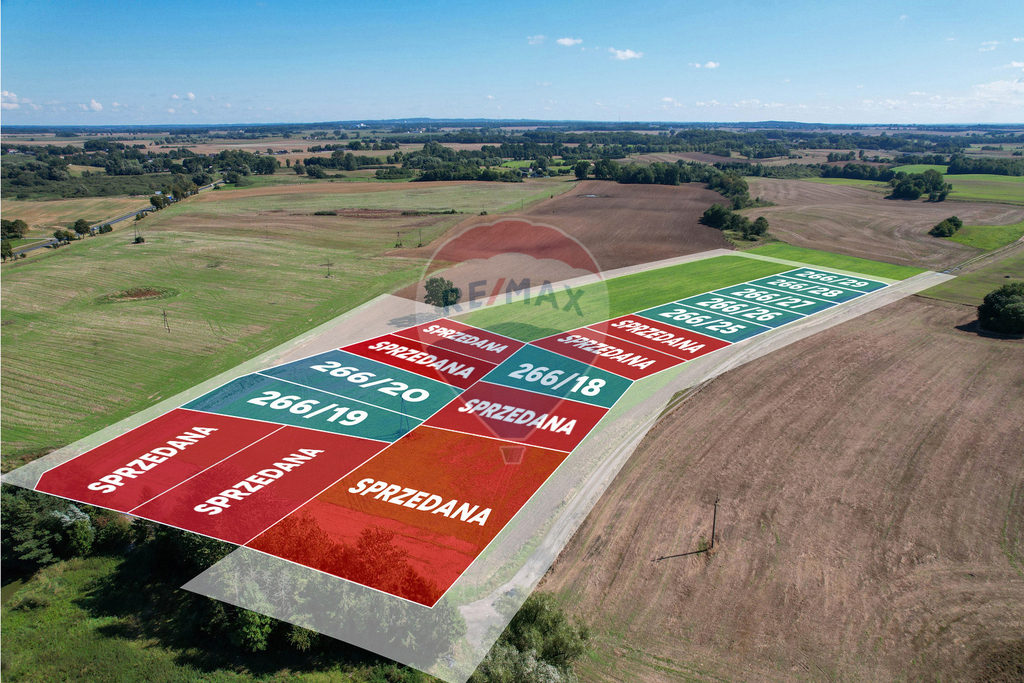 Na sprzedaż działka budowlana 1191 m2 | Będzino (1)