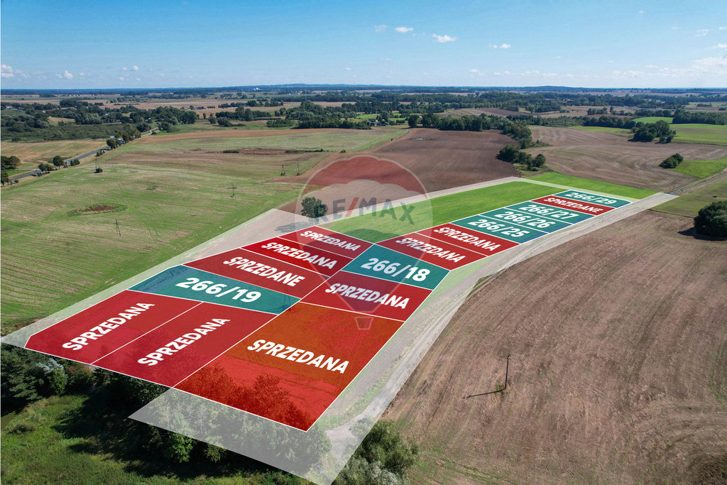 Na sprzedaż działka budowlana 1191 m2 | Będzino (1)