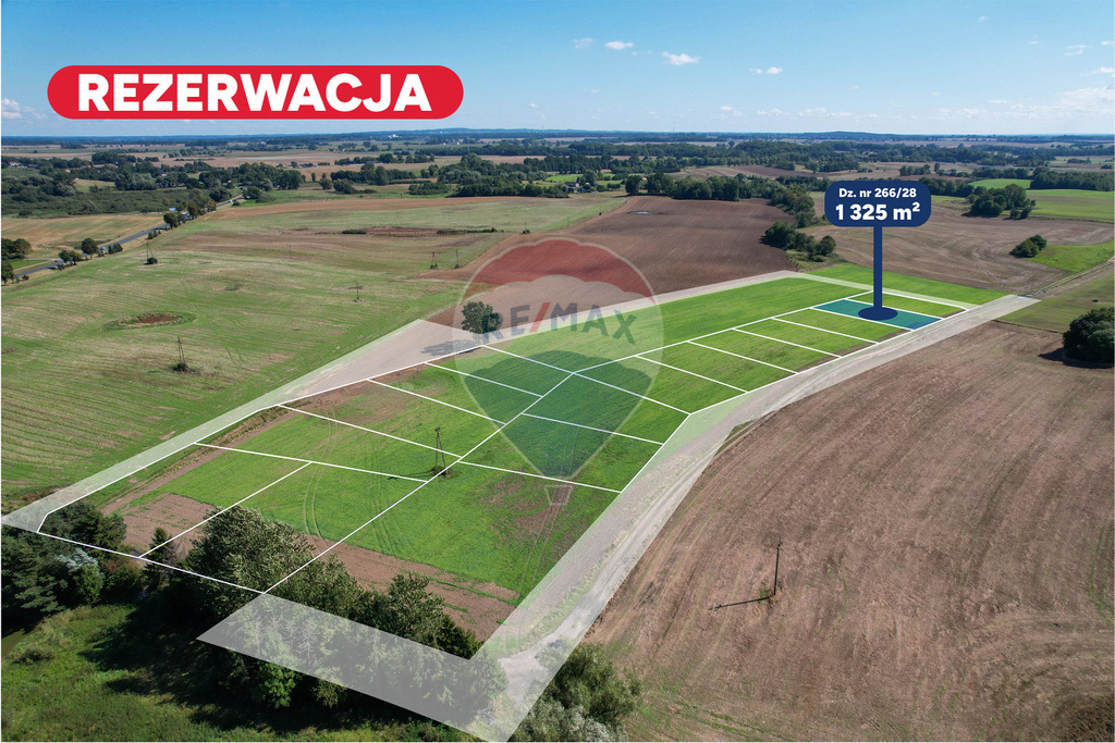 Na sprzedaż działka budowlana 1325 m2 | Będzino (1)