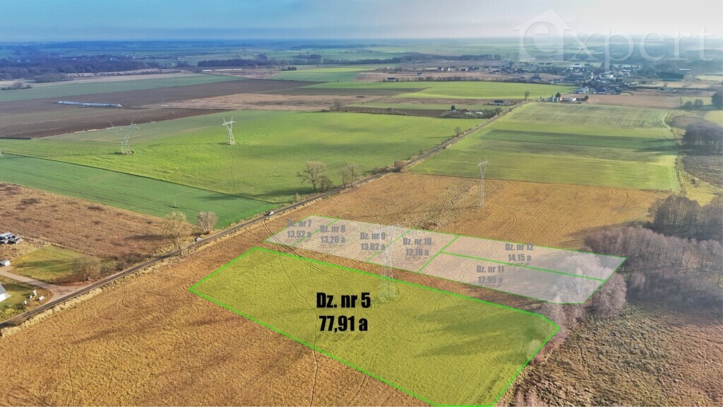 Stargard- Rogowo działka o pow. 7791 m2 (4)