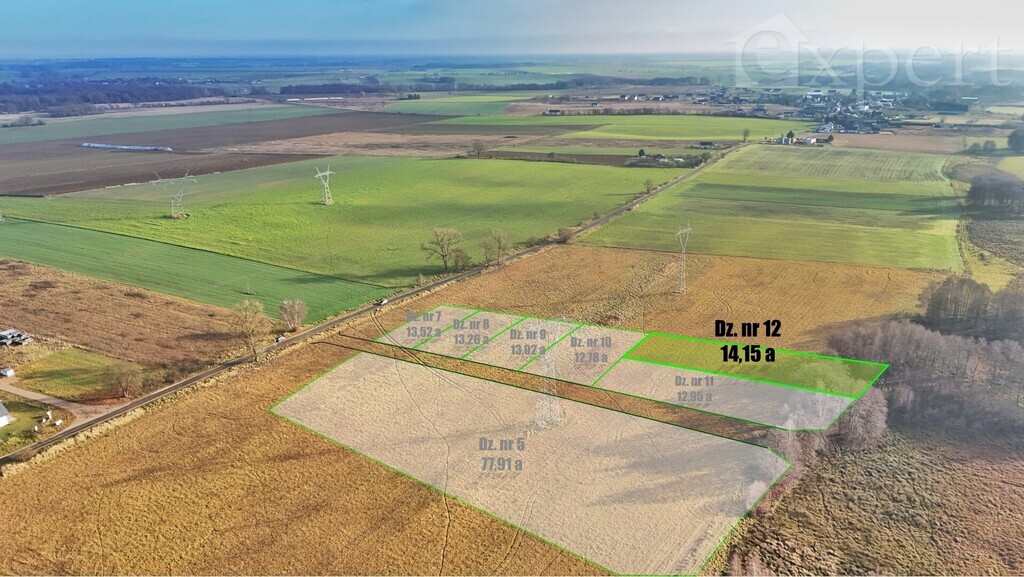 Stargard- Rogowo działka o pow. 7791 m2 (12)