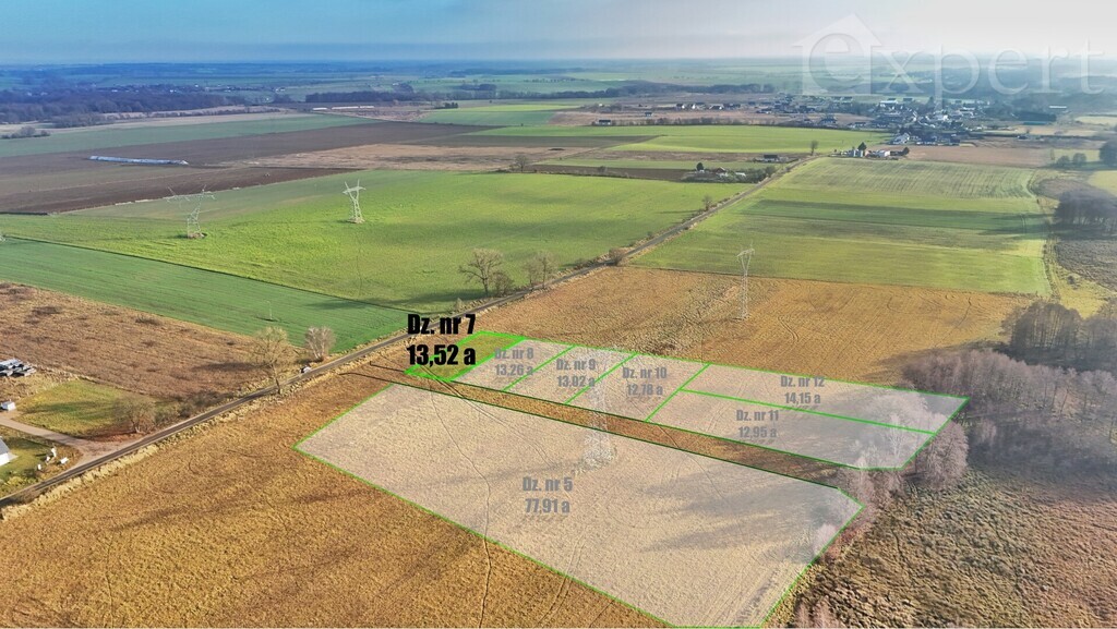 Stargard- Rogowo działka o pow. 1352 m2 (2)