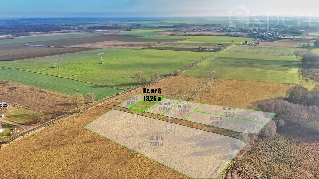 Stargard- Rogowo działka o pow. 1352 m2 (4)